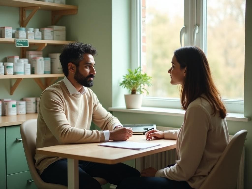 Pharmacy consultation at Seacroft Pharmacy in Leeds
